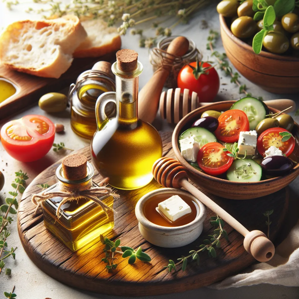 Den Ambrosiska Treenigheten: Avslöja Själen i Grekisk Gourmémat med Flytande Guld och Nektar