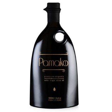 Pamako Tsounati Monovarietal Mountain Extra Virgin Olive Oil 500ml | Hög fenolhalt grekisk EVOO från Kreta med 2 081 mg/kg polyfenoler