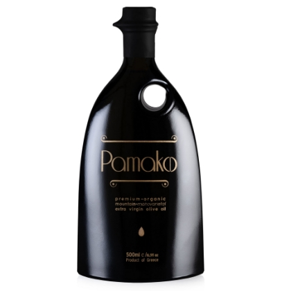 Pamako Tsounati Monovarietal Mountain Extra Virgin Olive Oil 500ml | Hög fenolhalt grekisk EVOO från Kreta med 2 081 mg/kg polyfenoler