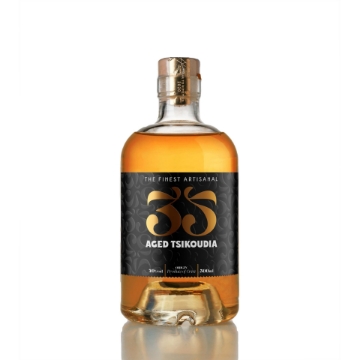 Premium Artisanal Cretan Aged Tsikoudia 35N 0.5lt Premium Artisanal Cretan Aged Tsikoudia 35N 0.5lt