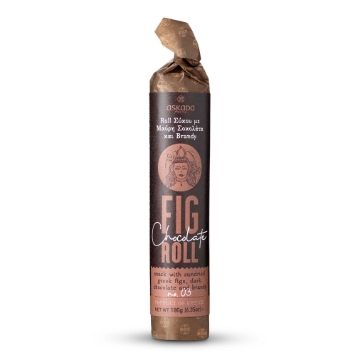 Askada Farm Kymi fikonrulle med choklad och brandy, 180 g – vegansk och glutenfri