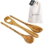 Handcrafted Olive Wood 3 Spoon Sets