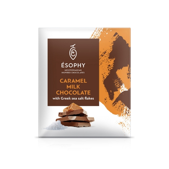 Bild på Handgjord Medelhav Caramel mjölkchoklad 50 g
