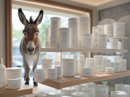 Bild för kategori Naturlig hudvård (åsnemjölk och olivolja)