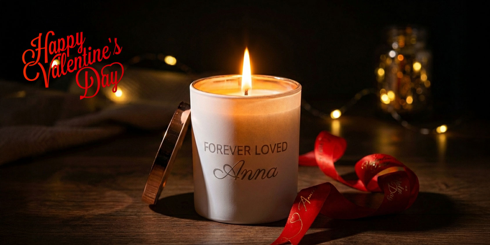 Valentine Luxury Candle Gift