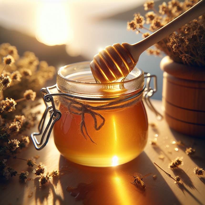 Grekisk Honung: En Flytande Solstråle från Egeiska Havets Skatter