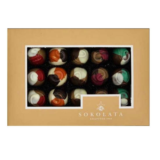 Sokolata Agapitos 1944 World Collection Pralines – 15pc Box