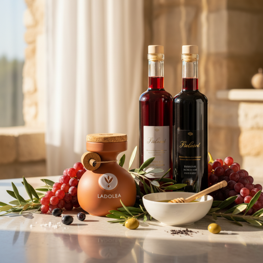 Från Druvmust till Elixir: Vinäger och Mustens Roll i Medelhavets Holistiska Skönhet och Välbefinnande