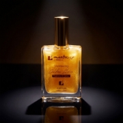 Shimmering Golden Elixir by Mastic Spa, hydrated and glow, 100ml bottle with gold cap